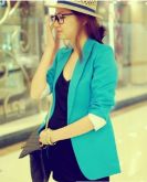 Blazer Azul    -     (Sob Encomenda)